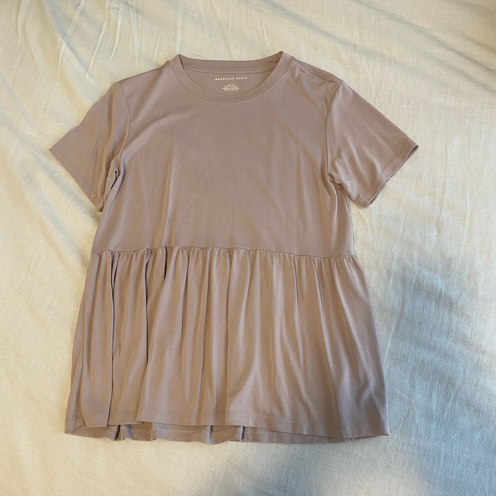 American Eagle light pink Top